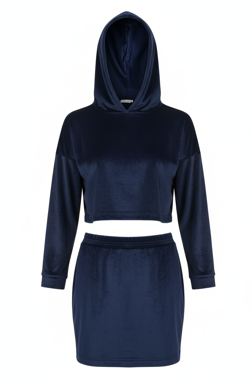 Amari Velvet Two-Piece Set