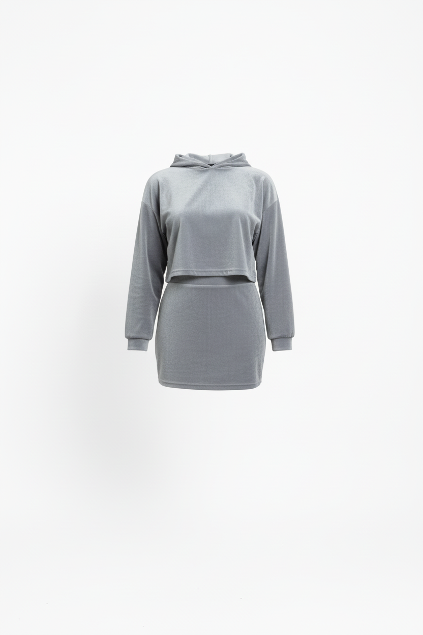 Amari Velvet Two-Piece Set