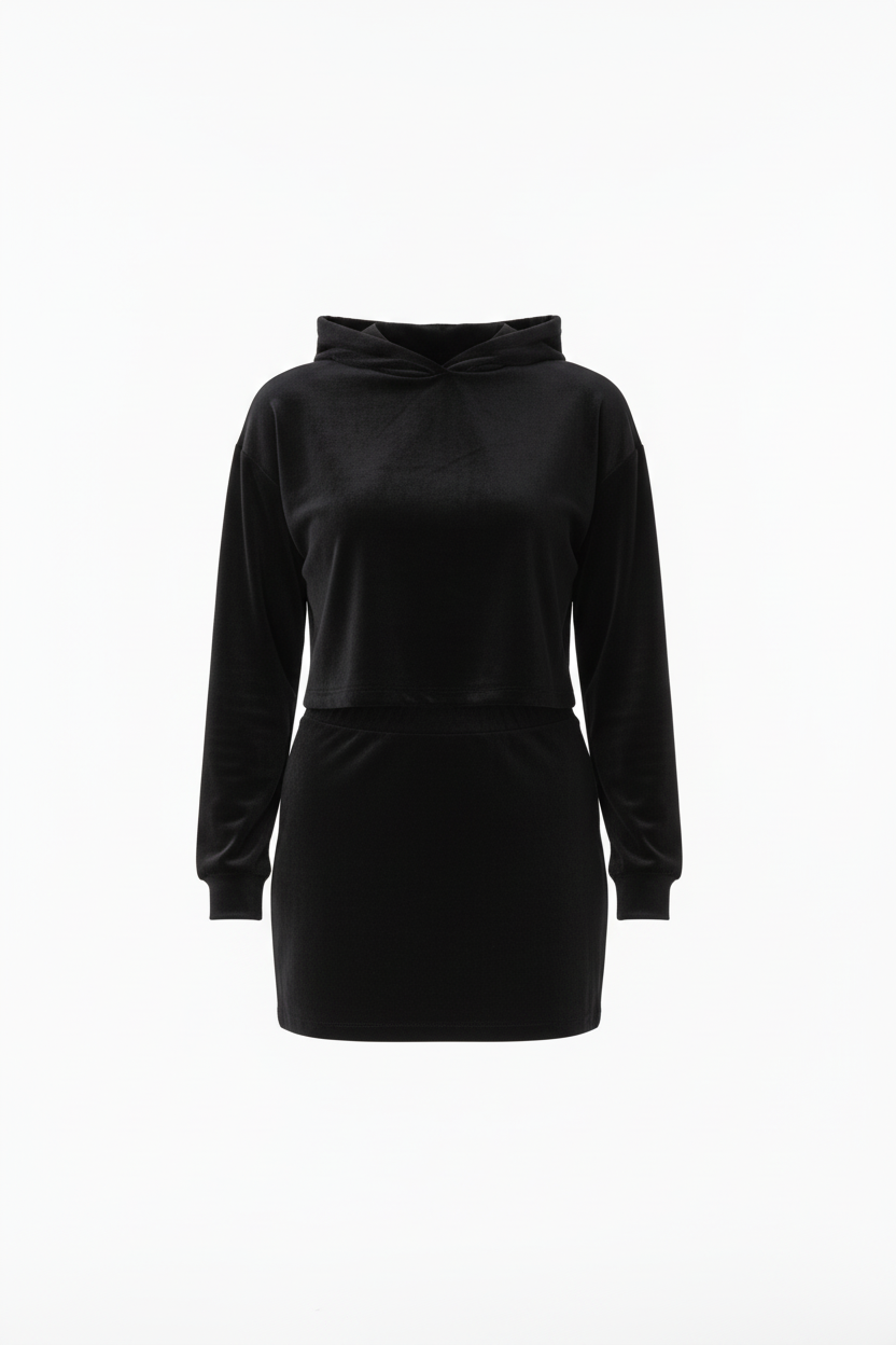 Amari Velvet Two-Piece Set