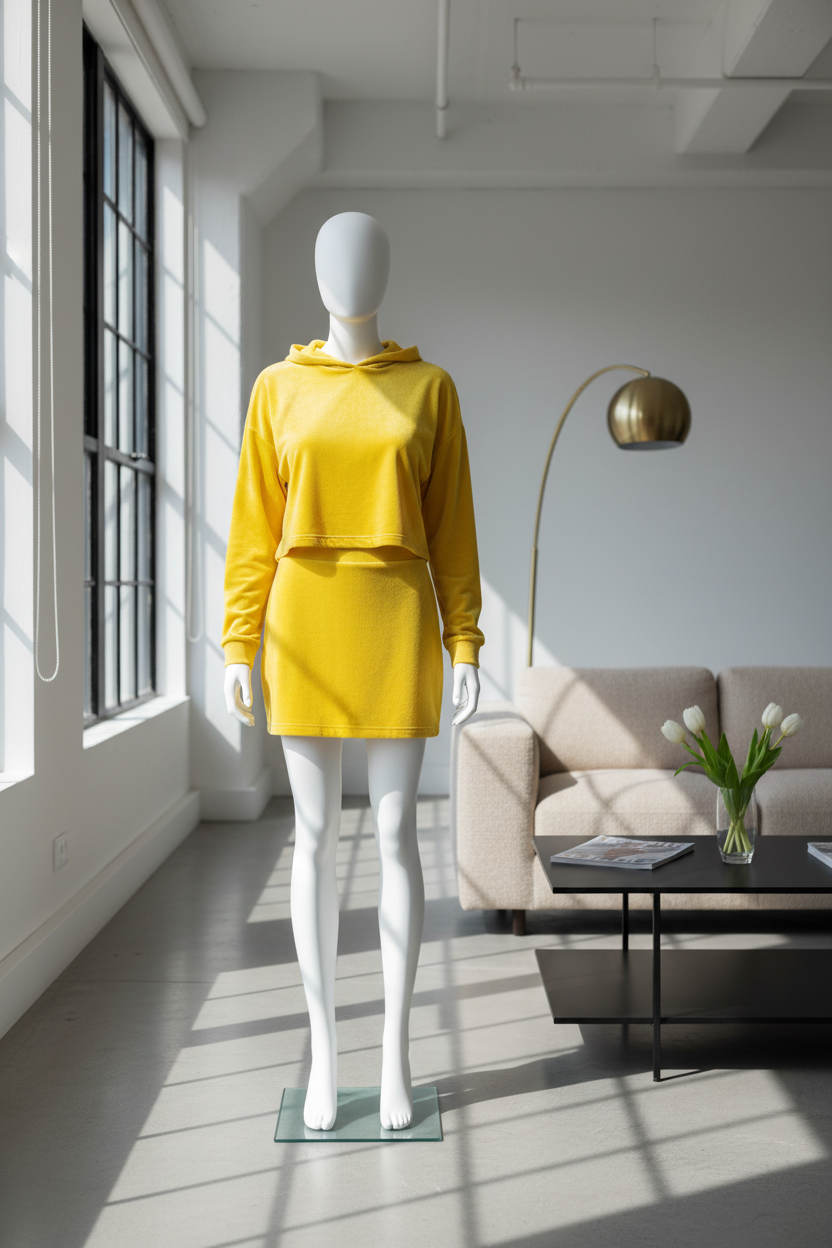 Amari Velvet Two-Piece Set