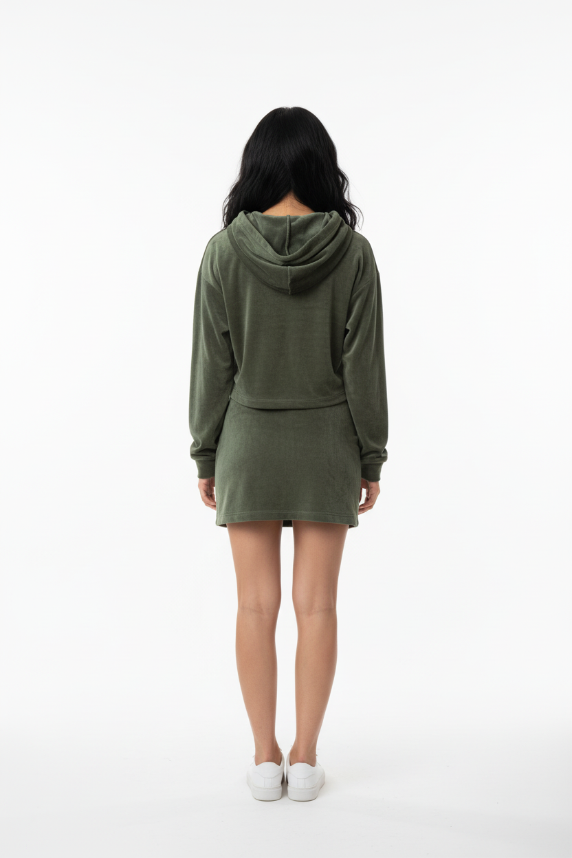 Amari Velvet Two-Piece Set