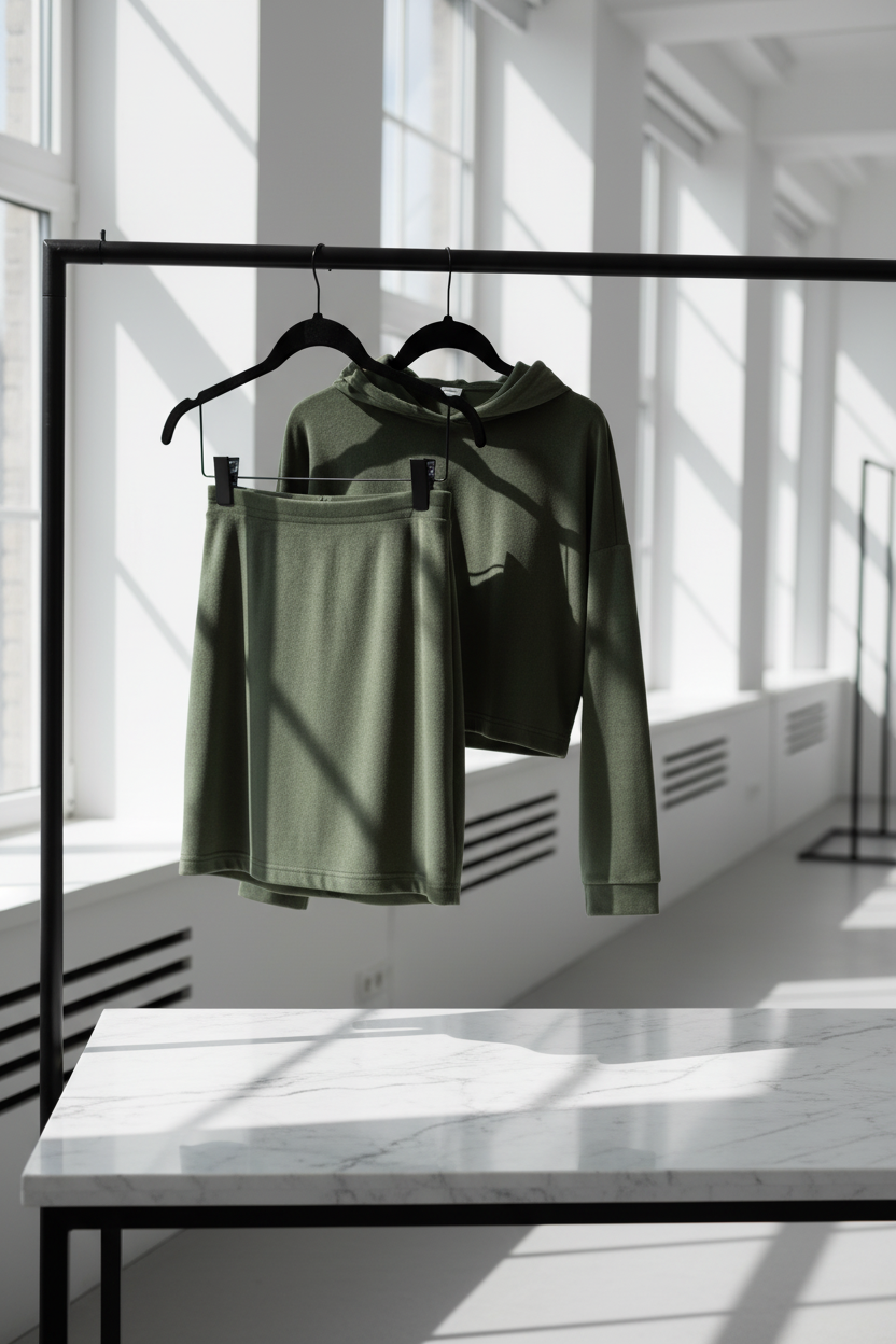 Amari Velvet Two-Piece Set